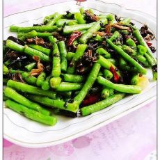 霉干菜炒豇豆的做法 霉干菜炒豇豆的做法