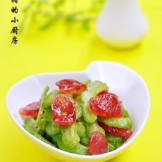 苦瓜炒腊肠的做法 苦瓜炒腊肠的做法