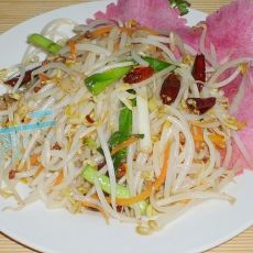 炝炒豆芽的做法 炝炒豆芽的做法