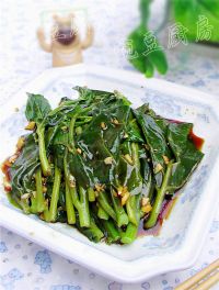 白灼木耳菜的做法