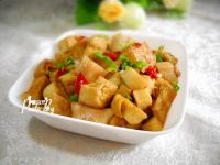 杏鲍烧豆腐的做法