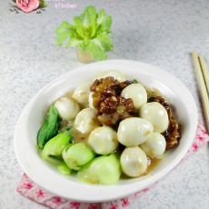 鹌鹑蛋扒桃仁的做法 鹌鹑蛋扒桃仁的做法