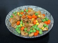 鸡肉炒三丁的做法