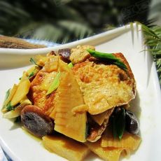 春笋焖豆腐的做法 春笋焖豆腐的做法