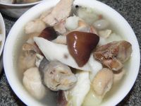 香菇炖鸡汤的做法