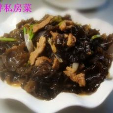 黑木耳炒肉片的做法 黑木耳炒肉片的做法