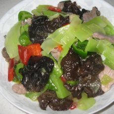 青笋木耳肉片的做法 青笋木耳肉片的做法