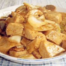豆腐炒肉片的做法 豆腐炒肉片的做法
