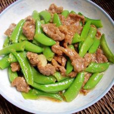 豌豆荚炒牛肉的做法 豌豆荚炒牛肉的做法