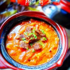 牛肉炖柿子的做法 牛肉炖柿子的做法