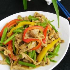 靓彩芹菜肉丝的做法 靓彩芹菜肉丝的做法