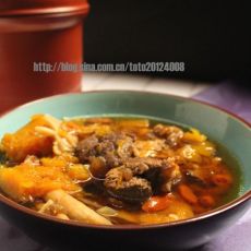 [调养健身]归芪南瓜炖牛肉的做法