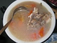 木瓜花生煲鱼尾的做法