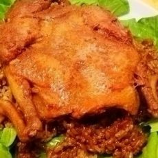 糯米乳鸽的做法