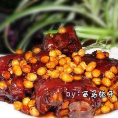 黄豆卤猪蹄的做法 黄豆卤猪蹄的做法