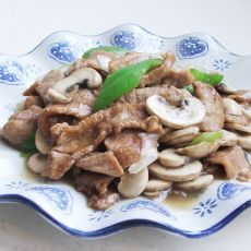 蘑菇肉片的做法 蘑菇肉片的做法