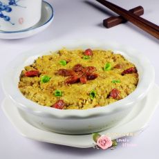 黄花枸杞蒸瘦肉的做法