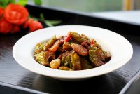 苦瓜烧肉的做法