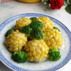 玉米鸡肉丸子的做法 玉米鸡肉丸子的做法
