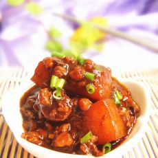 豆豉肉末烧冬瓜的做法 豆豉肉末烧冬瓜的做法