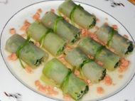 冬瓜香菜肉卷的做法