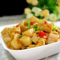 杏鲍烧豆腐的做法 杏鲍烧豆腐的做法