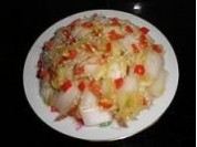 椒香酸辣白菜的做法