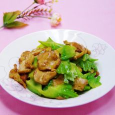 鸡片炒苦瓜的做法 鸡片炒苦瓜的做法