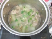 冬瓜肉丝汤的做法