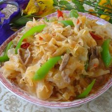 银耳炒肉丝的做法 银耳炒肉丝的做法