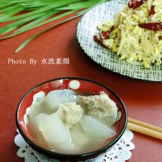 筒骨冬瓜汤的做法 筒骨冬瓜汤的做法