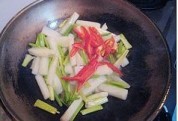 脆炒山药的做法