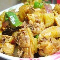 家庭版大盘鸡的做法 家庭版大盘鸡的做法