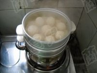 珍珠豆腐丸子的做法
