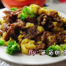 牛肉滑蛋的做法