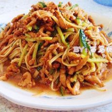 肉丝金针菇的做法 肉丝金针菇的做法