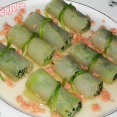 冬瓜香菜肉卷的做法 冬瓜香菜肉卷的做法