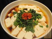 蒜苗豆腐的做法
