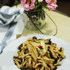 香菇鸡丝的做法 香菇鸡丝的做法