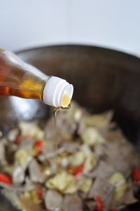 泡菜肝尖的做法