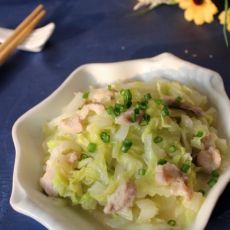 白菜炒肉丝的做法 白菜炒肉丝的做法