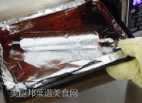 教您如何制作蔬菜鸡腿卷