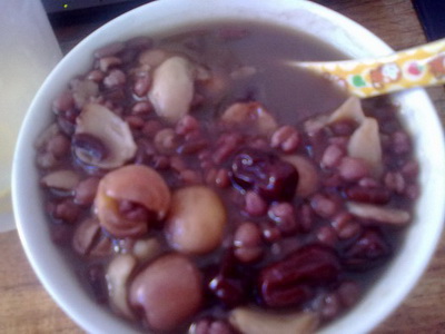 云苓赤小豆粥