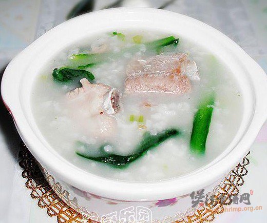 茼蒿排骨粥