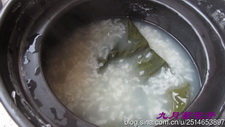 荷叶莲子粥步骤6