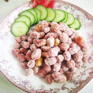 6种家常挂霜花生米的做法，教你下酒零食挂霜花生米怎么做