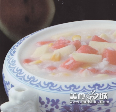 西瓜玉米粥
