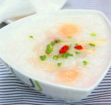 马蹄海蜇粥
