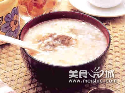 大米白鸭粥