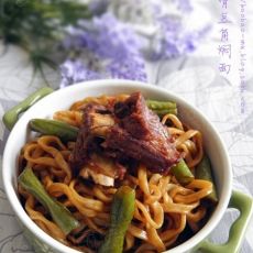 排骨豆角焖面的做法 排骨豆角焖面的做法